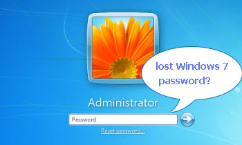 lost Windows 7 password