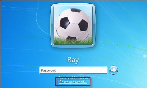 reset windows vista password