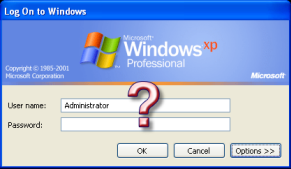windows xp password recovery